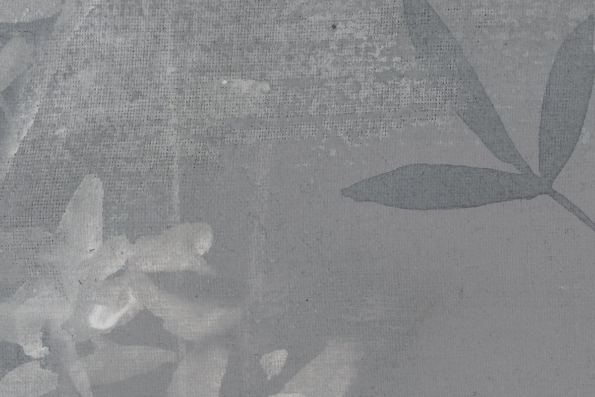 Chinoiserie Haze, Blue Mural Wallpaper - room preview 04
