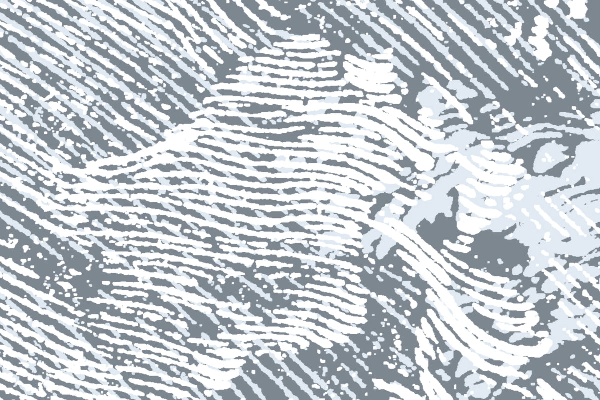 Breeze Blue Mural Wallpaper - room preview 04