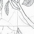 Rose Tiles, Graphite Mural Wallpaper - room preview 04