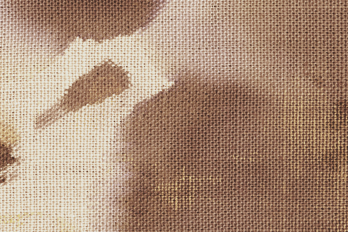 Violets Rust Mural Wallpaper - room preview 04
