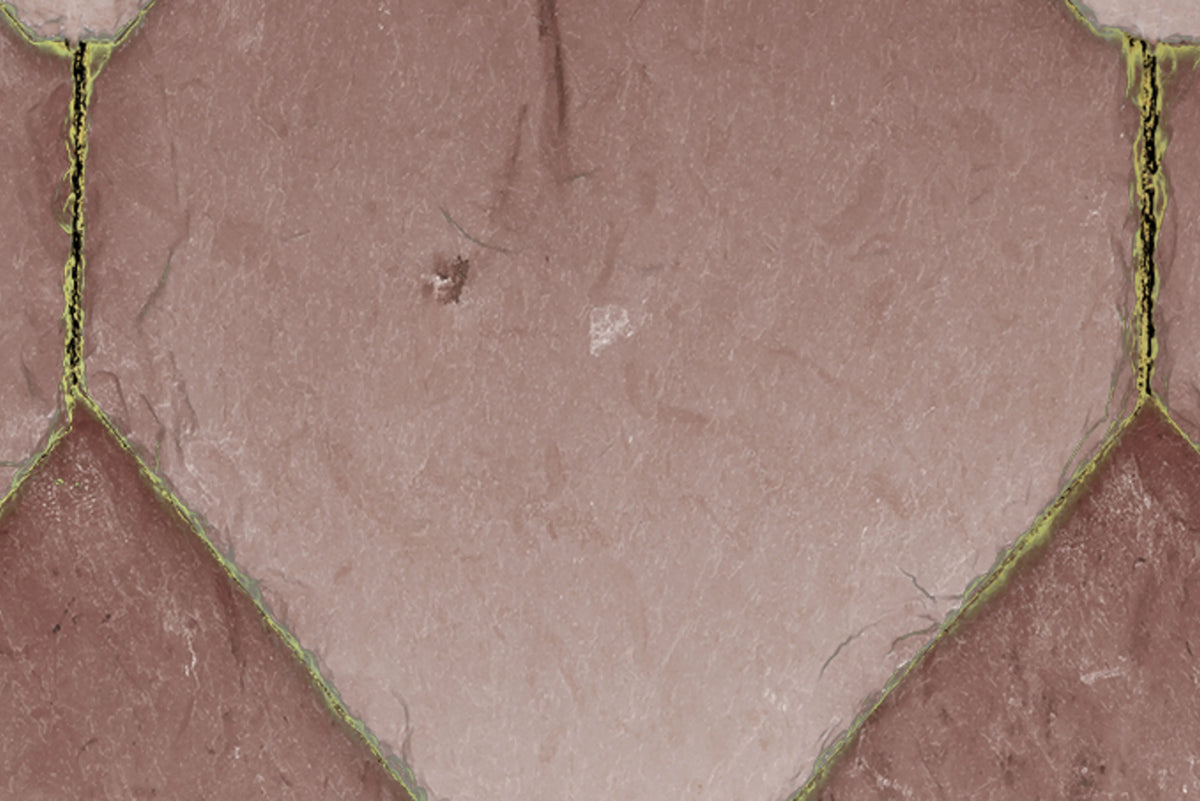 Osaka Tiles, Pink Mural Wallpaper - room preview 04