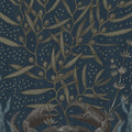 Claws & Clams, Ocean Blue Mural Wallpaper - room preview 04