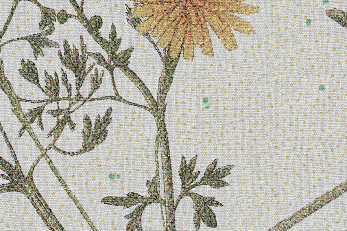 Storm Flowers, Seaweed Mural Wallpaper - room preview 04