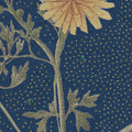 Storm Flowers, Ocean Blue Mural Wallpaper - room preview 04