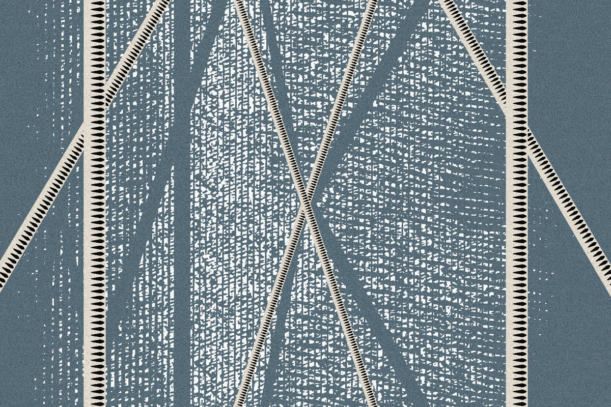 Skyrise, Lightblue Mural Wallpaper - room preview 04