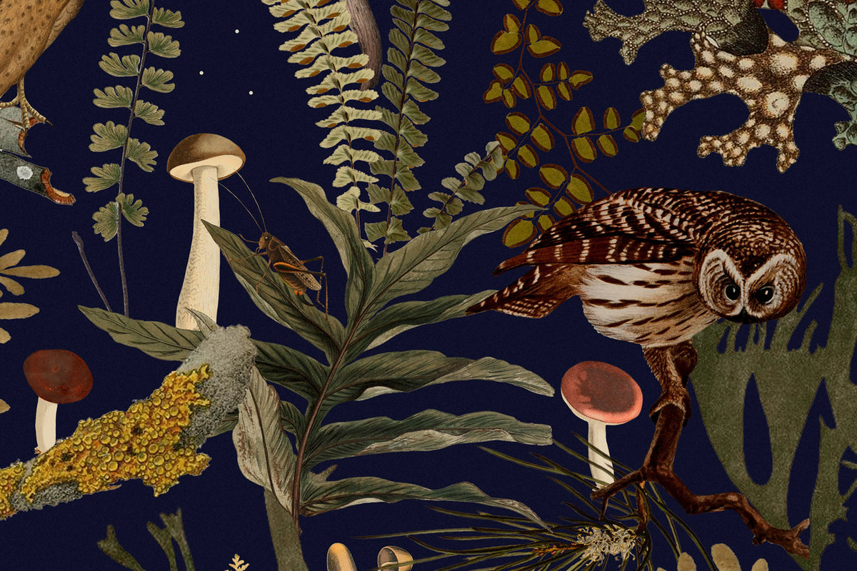 The Swedish Forest Mini Mural Wallpaper - room preview 04