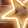 Neon Vibes, Brickwall Mural Wallpaper - room preview 04