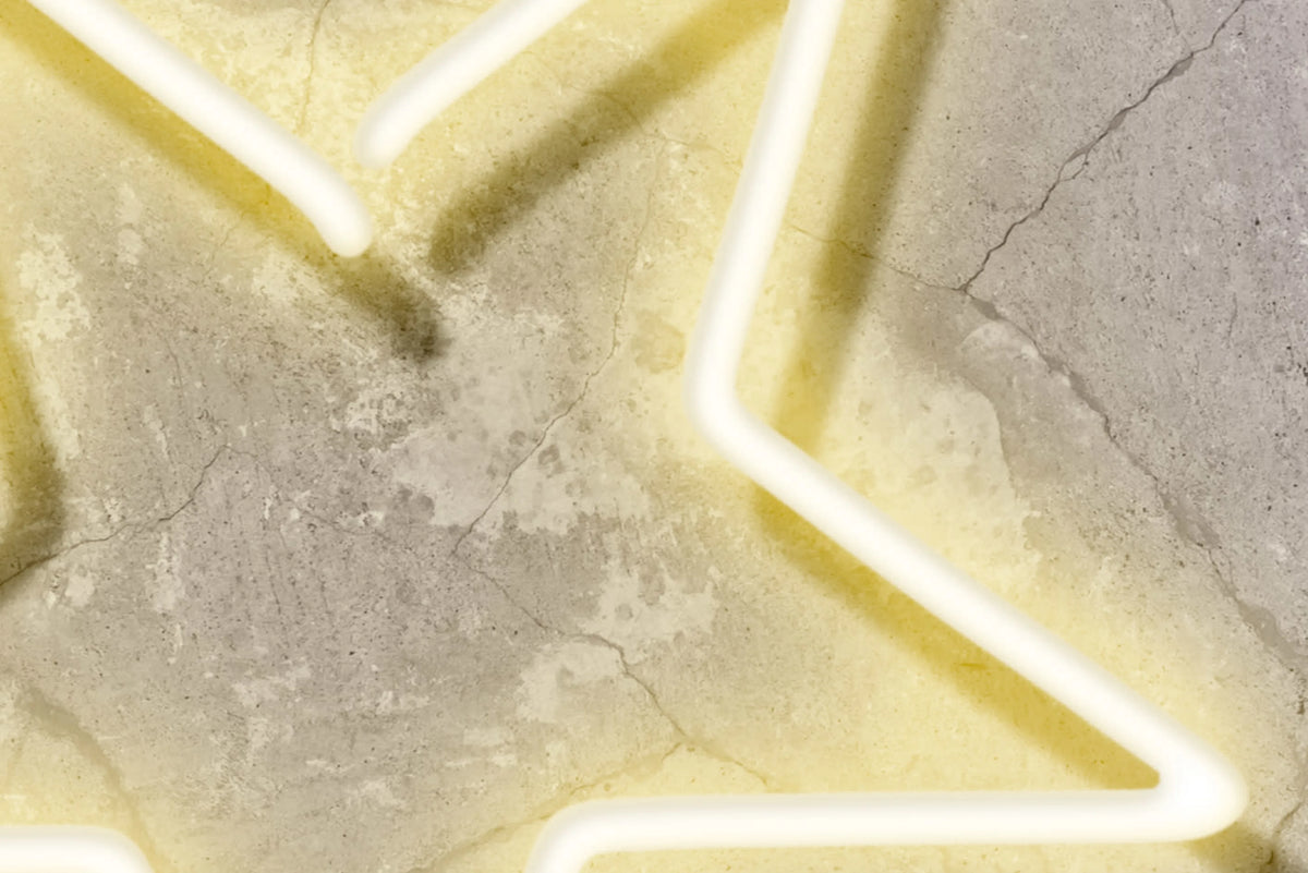 Neon Vibes, Concrete Mural Wallpaper - room preview 04