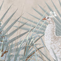 White Peacocks Mural Wallpaper - room preview 04