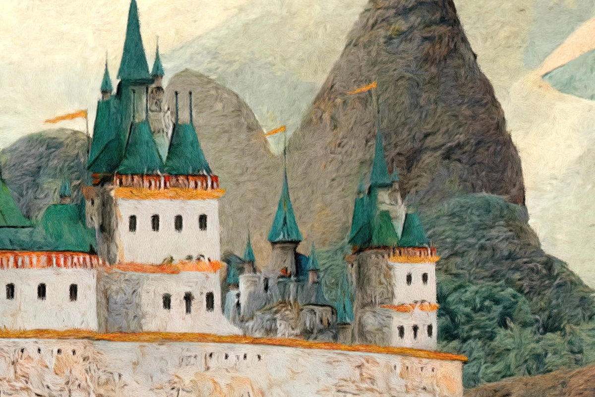 Castle of Dreams Mural Wallpaper - room preview 04