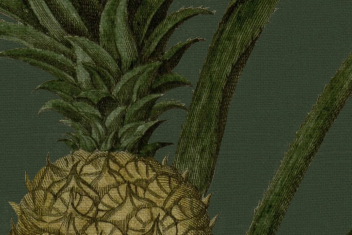 Pineapple, Lush Mural Wallpaper - room preview 04