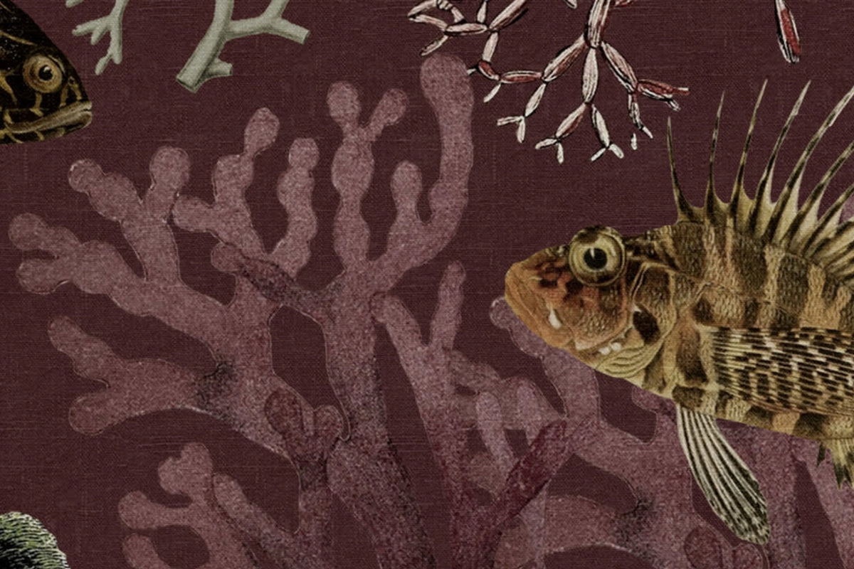 Ocean Life, Sunset Mural Wallpaper - room preview 04
