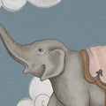 Dreamscape, Baby Blue Mural Wallpaper - room preview 04
