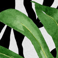 Jungle Zebra Mural Wallpaper - room preview 04