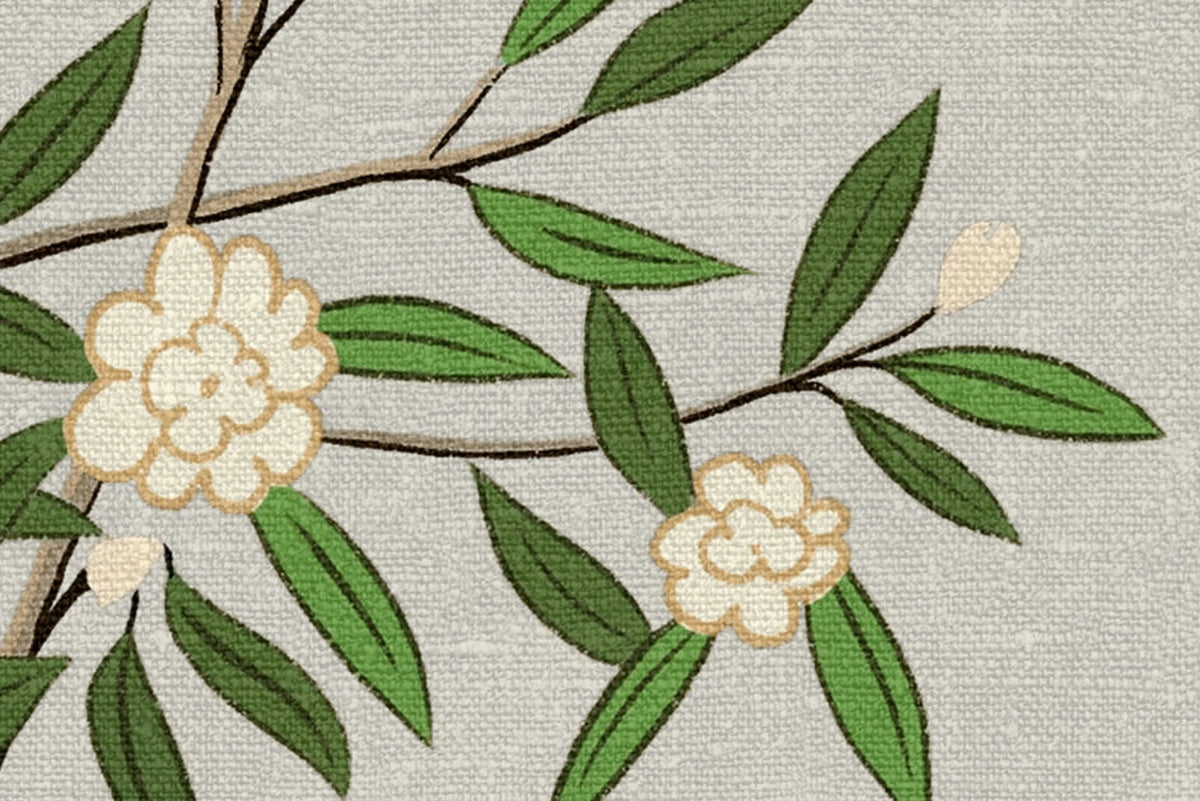 Chinoiserie Trees Mural Wallpaper - room preview 04