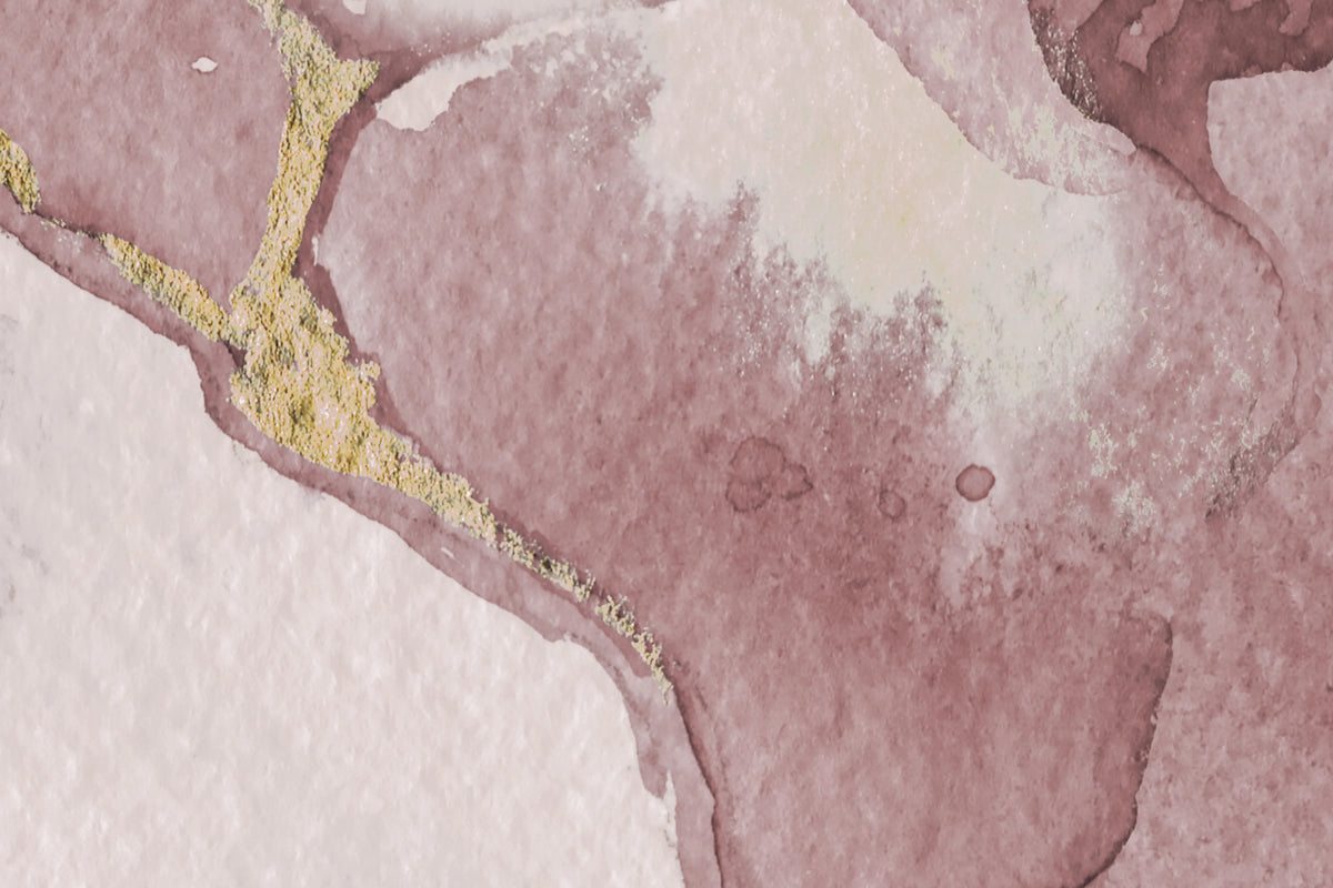 Agate Dreams, Pink Mural Wallpaper - room preview 04