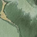 Agate Dreams, Green Mural Wallpaper - room preview 04