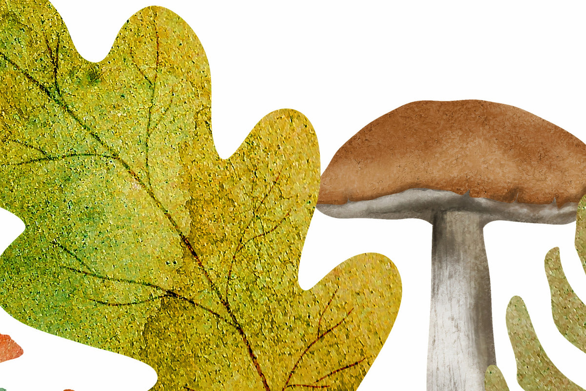 Autumn Meadow, Rainbow Mural Wallpaper - room preview 04