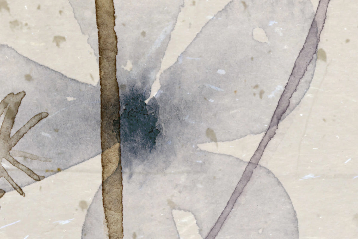 Dreamy Meadow, Blue Mural Wallpaper - room preview 04