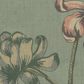 Grand Flower Thread, Green Mural Wallpaper - room preview 04