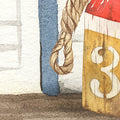 Tiny Beach Houses, Multi Mural Wallpaper - room preview 04