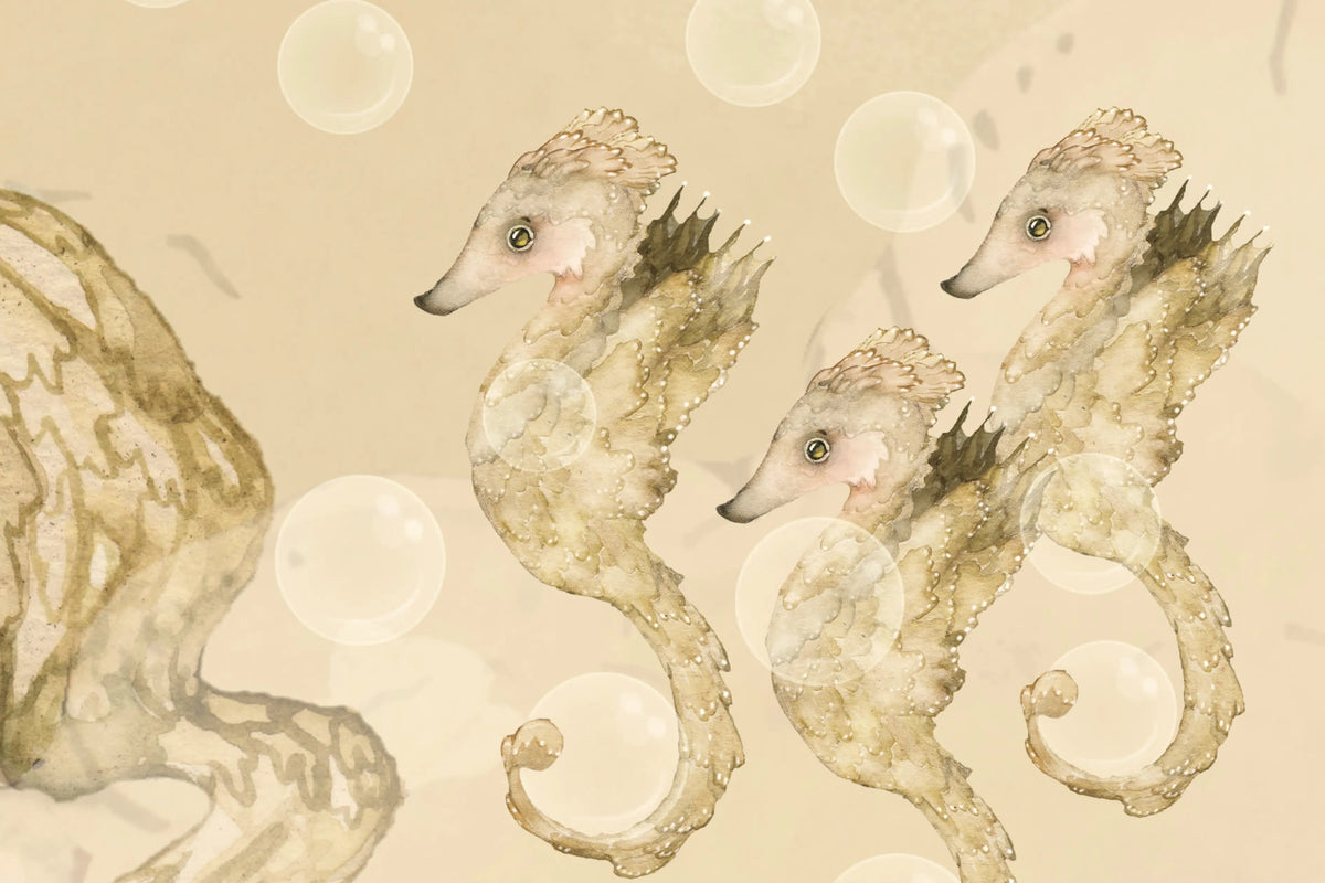 Water Song, Sand Mural Wallpaper - room preview 04