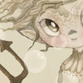 Water Song, Off White Mural Wallpaper - room preview 04