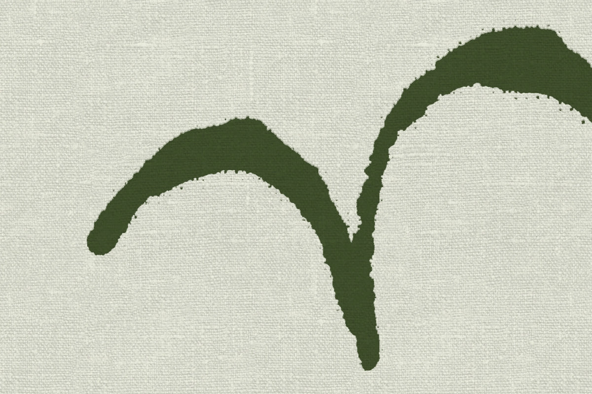 Bird, Green Mural Wallpaper - room preview 04