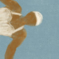 Swimmers, Blue Mural Wallpaper - room preview 04