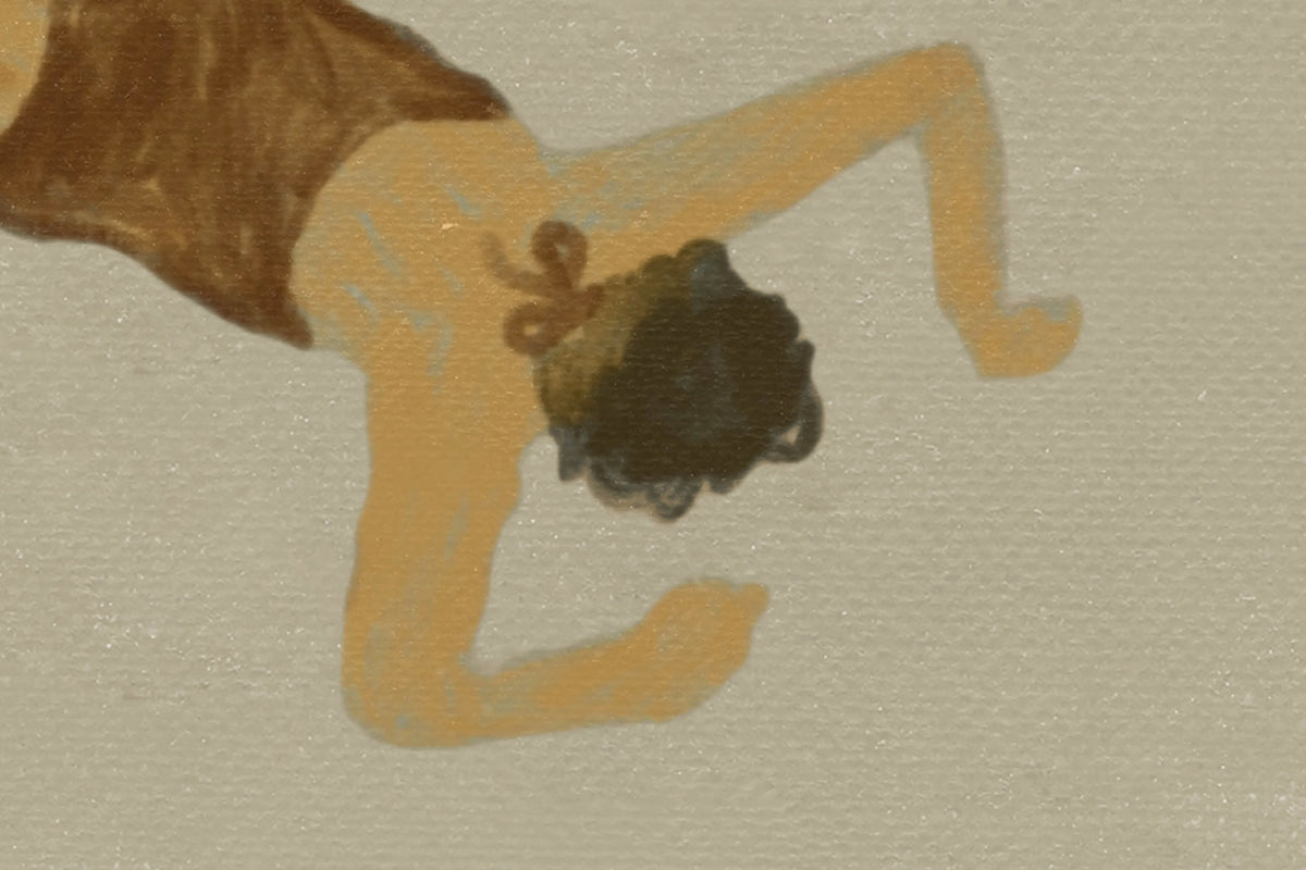 Swimmers, Sand Mural Wallpaper - room preview 04