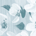 Cherry Blossom Tree, Blue Mural Wallpaper - room preview 04