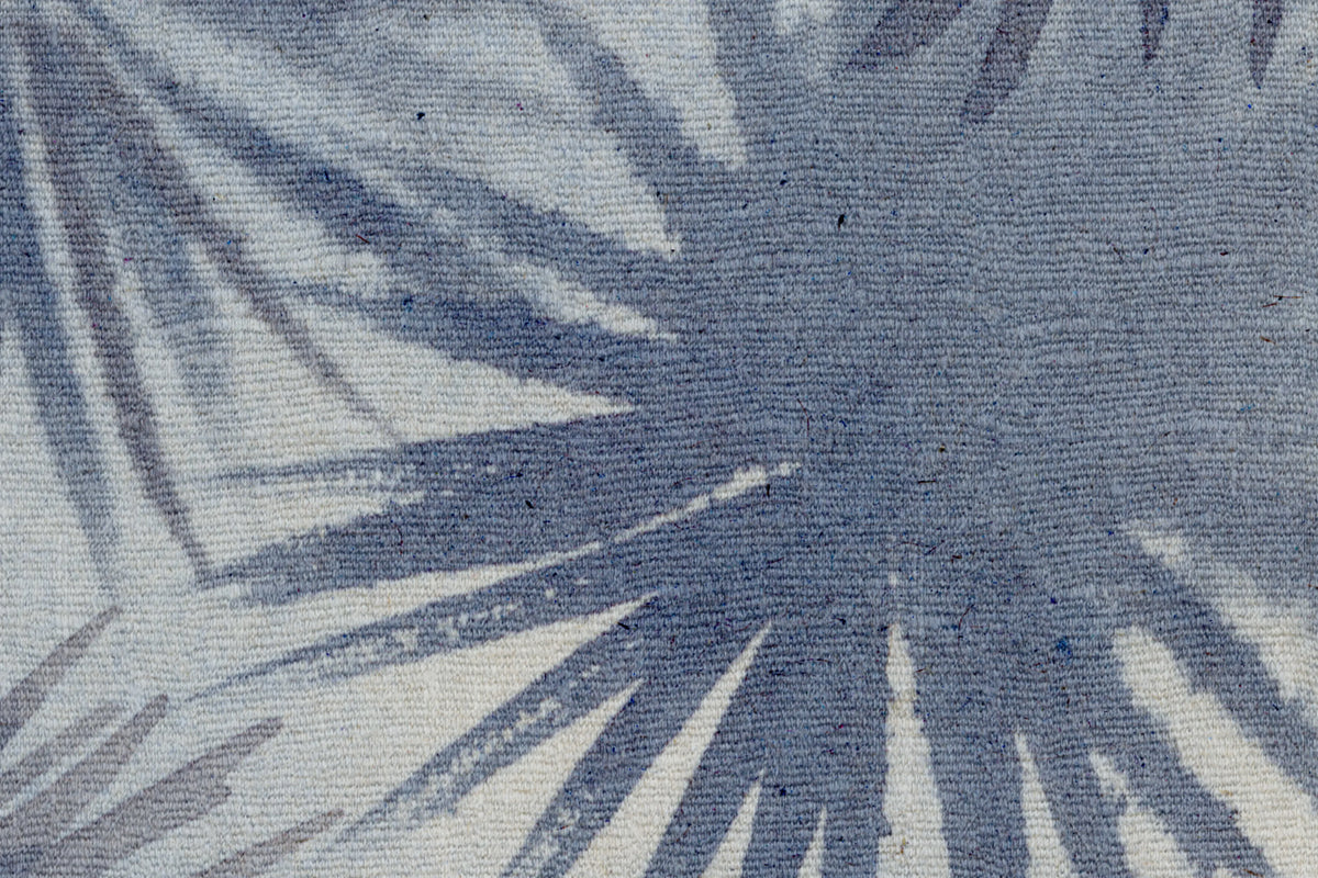 Pine Branch, Blue Mural Wallpaper - room preview 04