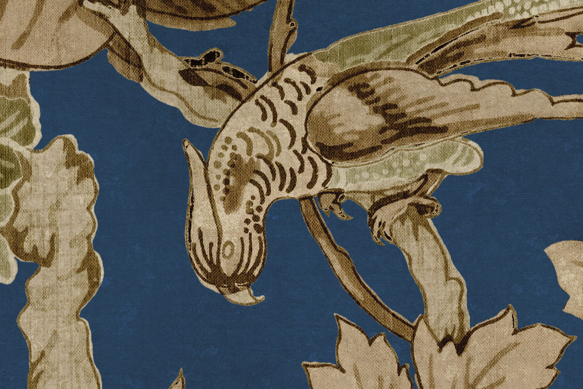 Nature of Eden, Blue Mural Wallpaper - room preview 04