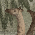 Giraffe Savannah, Green Mural Wallpaper - room preview 04