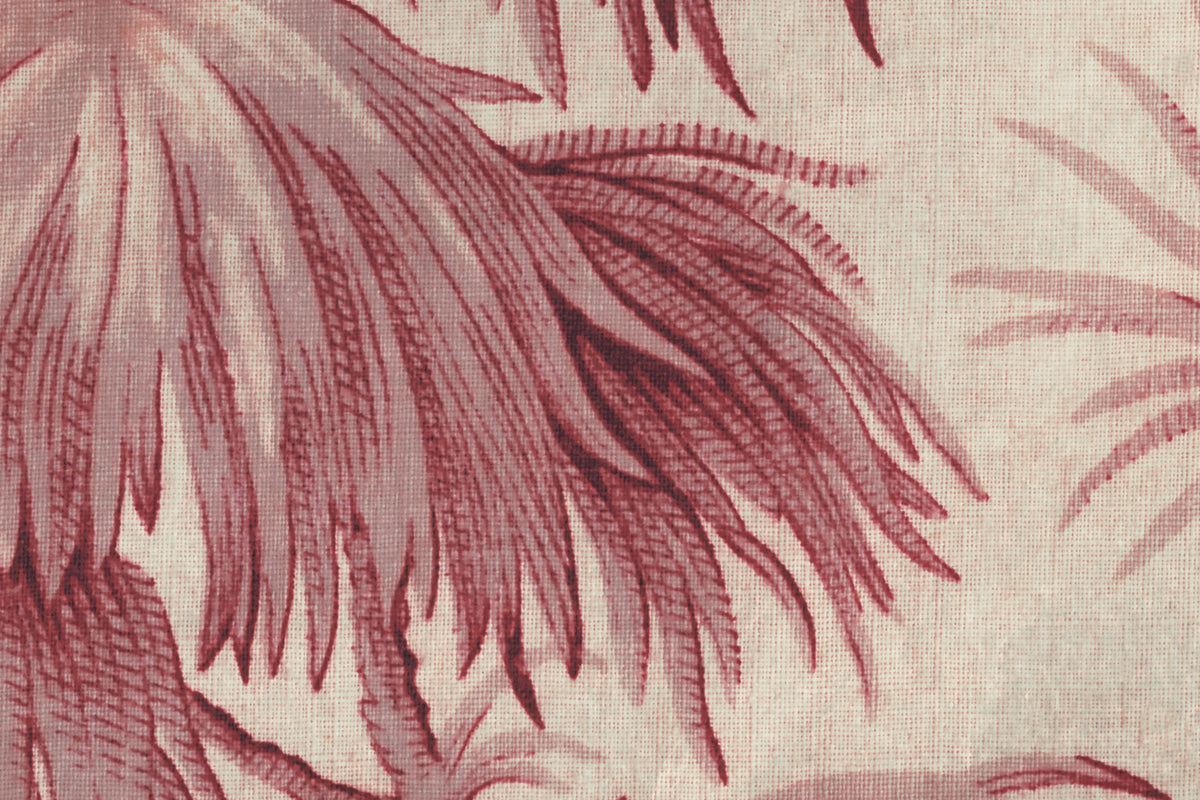 Humming Harmony, Red Mural Wallpaper - room preview 04