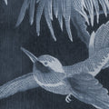 Humming Harmony, Blue Mural Wallpaper - room preview 04