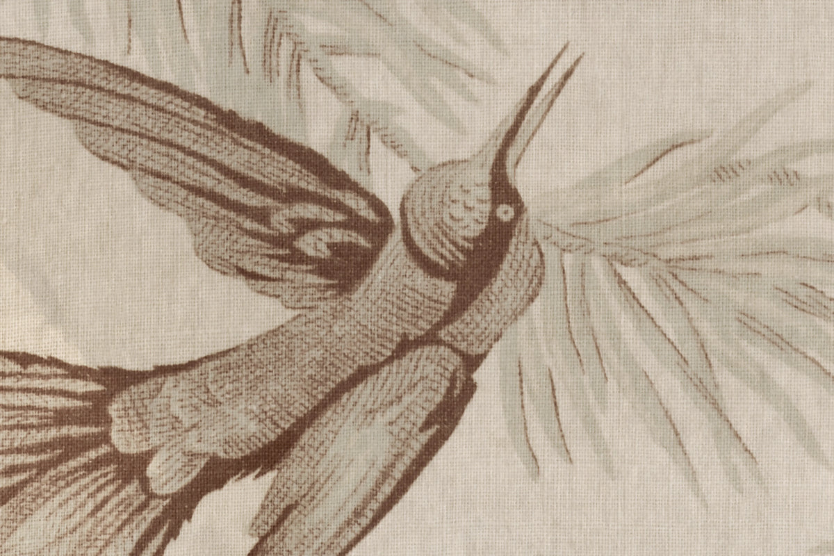 Humming Harmony, Beige Mural Wallpaper - room preview 04