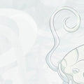 Atlantis Fish, White Mural Wallpaper - room preview 04