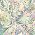 Babylon Sky, Dusty Pink Mural Wallpaper - room preview 04
