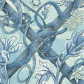 Babylon Sky, Blue Mural Wallpaper - room preview 04