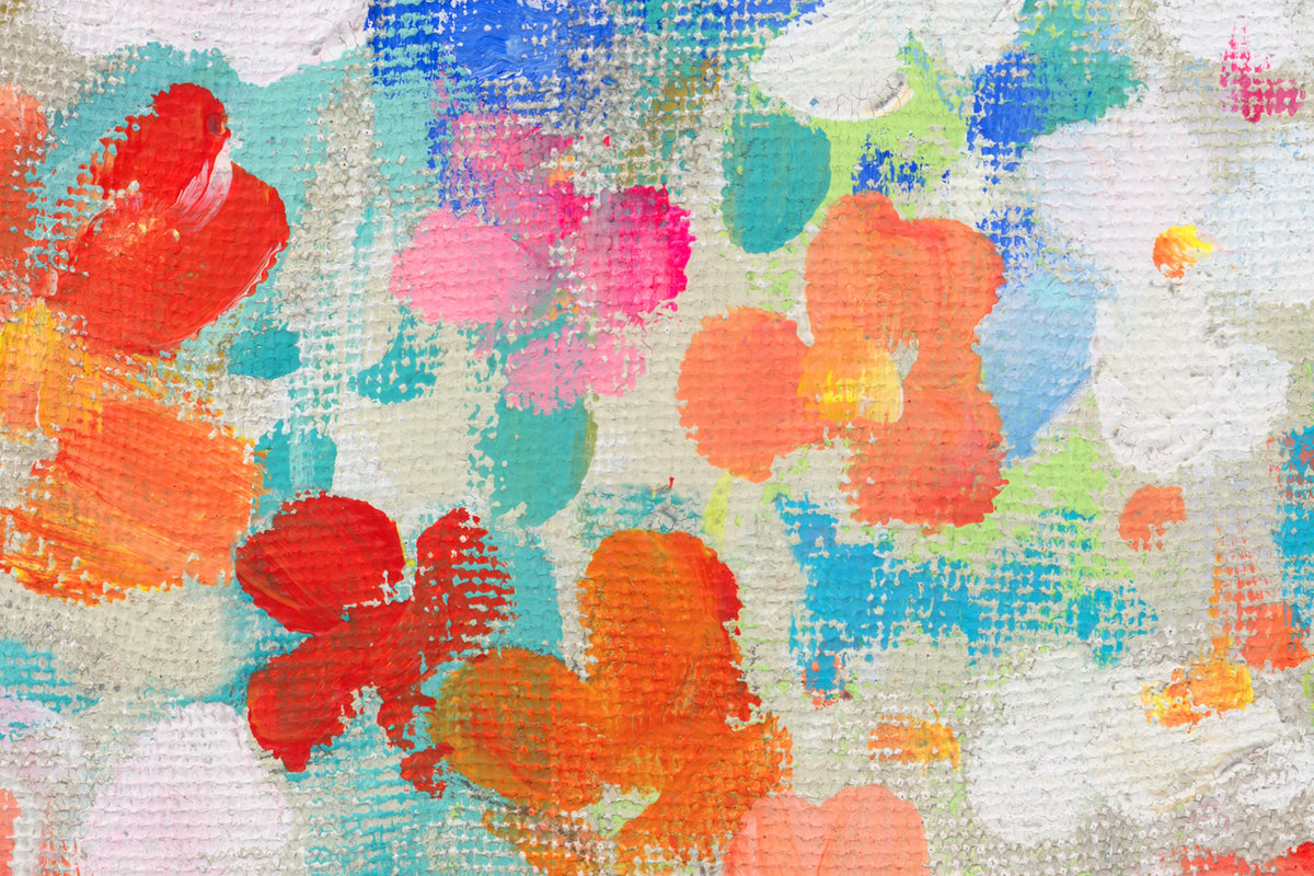 Flowerhaze, Color Mural Wallpaper - room preview 04