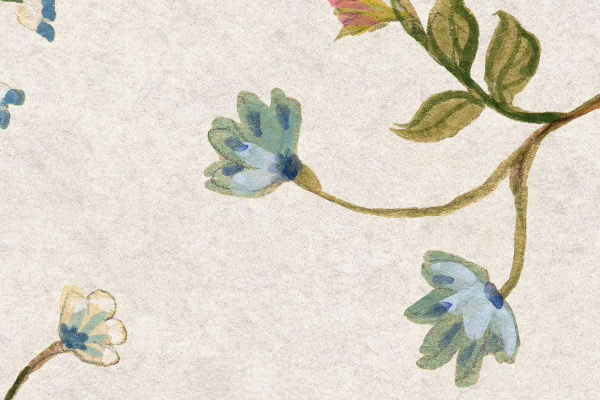 Songbird Mural, Beige Mural Wallpaper - room preview 04