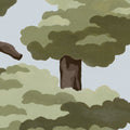 Highland Pines, Blue Mural Wallpaper - room preview 04