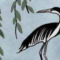 Droptree, Blue Mural Wallpaper - room preview 04