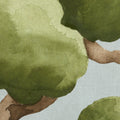 Poetic Trees, Light Blue Mural Wallpaper - room preview 04