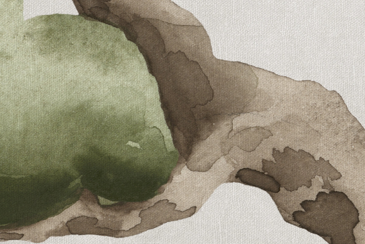 Poetic Trees, Beige Mural Wallpaper - room preview 04