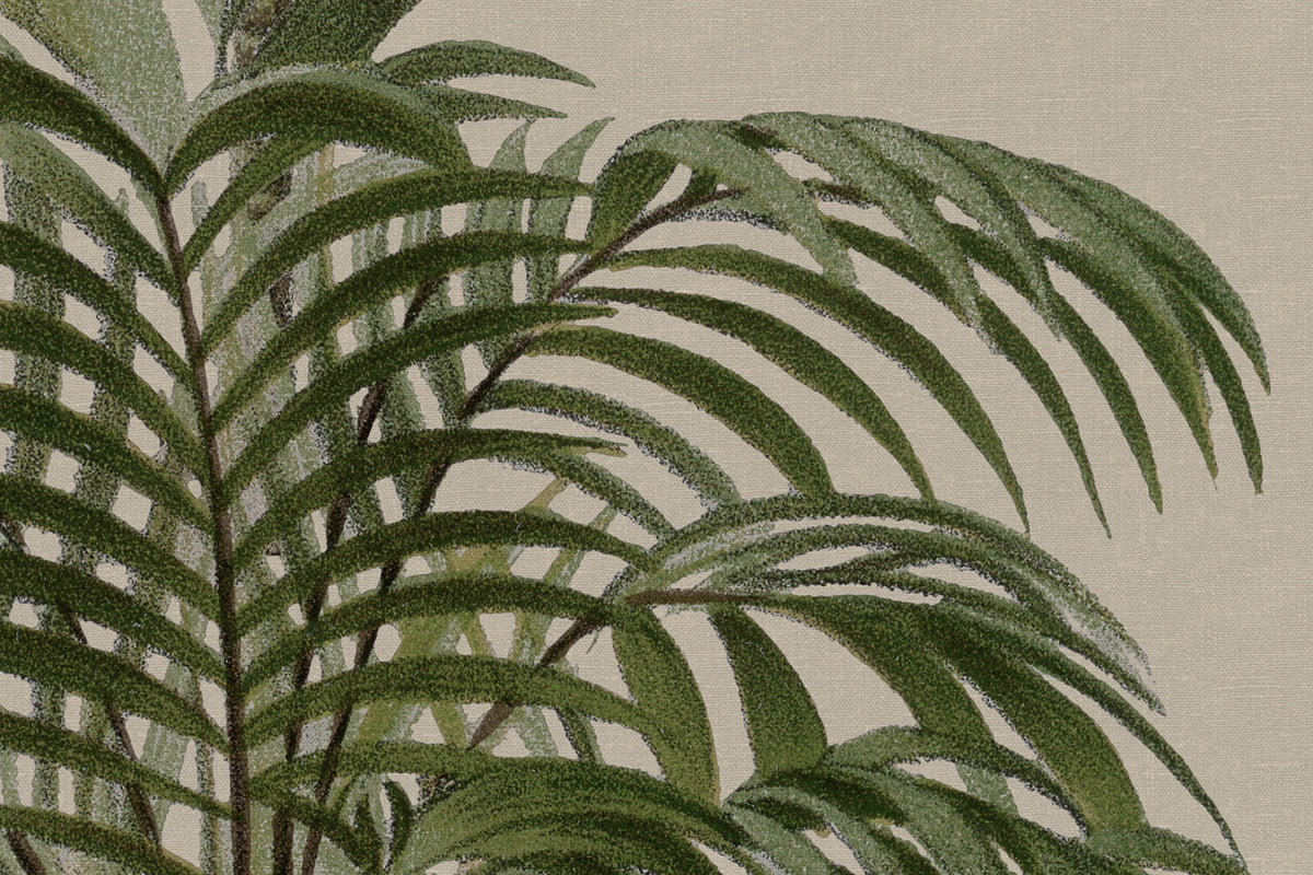 Palm Stripes, Vintage Mural Wallpaper - room preview 04