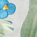 Hosta Bloom, Green Mural Wallpaper - room preview 04