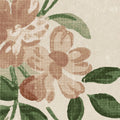 Wildflower Vista, Beige Mural Wallpaper - room preview 04