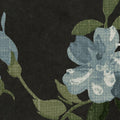 Wildflower Vista, Black Mural Wallpaper - room preview 04